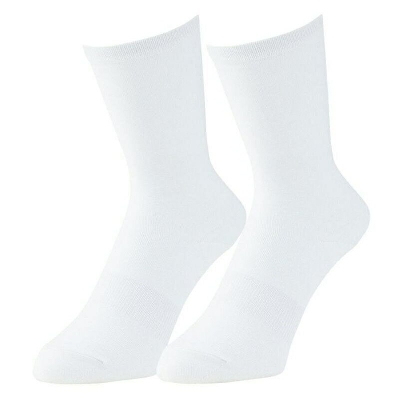 グラディエーター 靴下 ニオイクリアハイゲージミドル2P ホワイト S G-9320