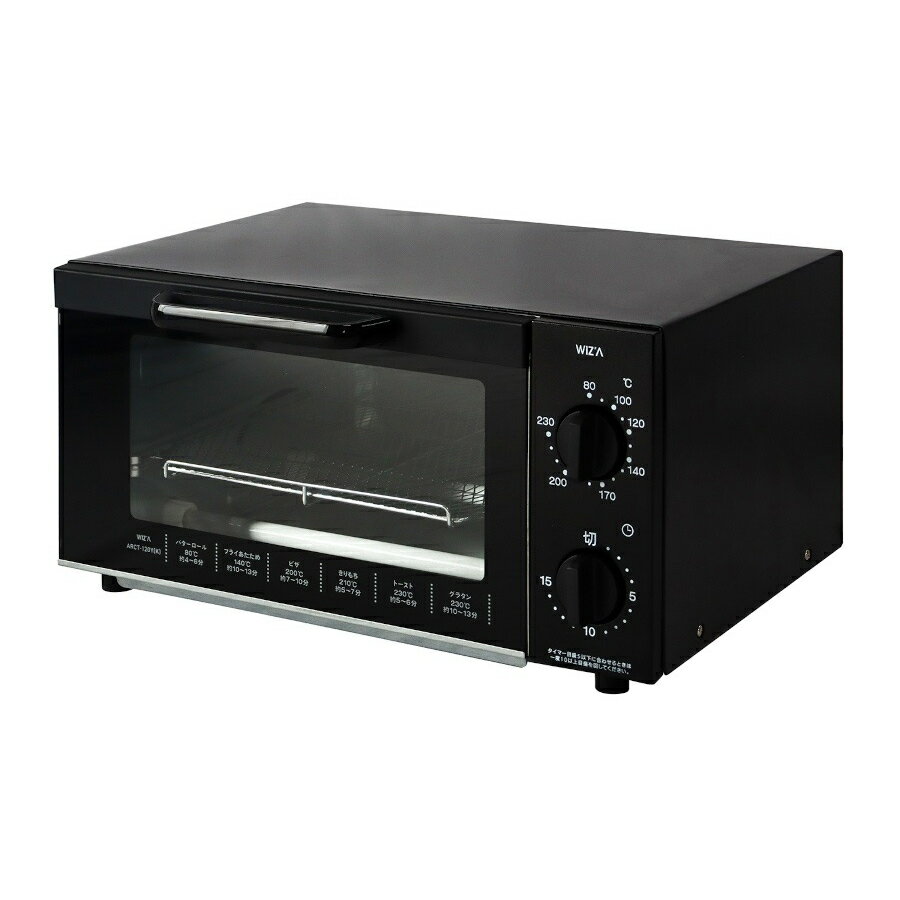 Vertical Type Toasters - ウイザ WIZA オーブントースター4枚焼 ARCT120Y-K アークランズ