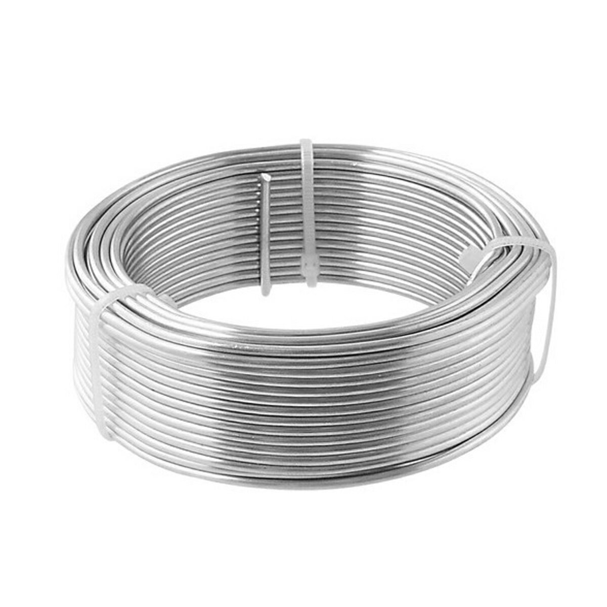 仕様 サイズ:2.0mm 長さ(約):17m 色:白(シルバー) 製品サイズ(約):縦95×横95×高さ30mm 重 量(約):150g 商品説明 結束作業に。 ※品質向上のため予告なく仕様を変更する場合がございます。パッケージのリニューアル等につき、商品画像が異なる場合がございます。商品画像の色合いは、画像処理上、若干異なる場合がございます。