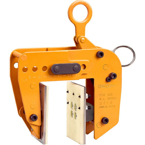 【2月5日限定！最大100％ポイントバック】スーパーツール 型枠・パネル吊クランプ 超軽量コンパクトタイプ 容量100kg PTC100