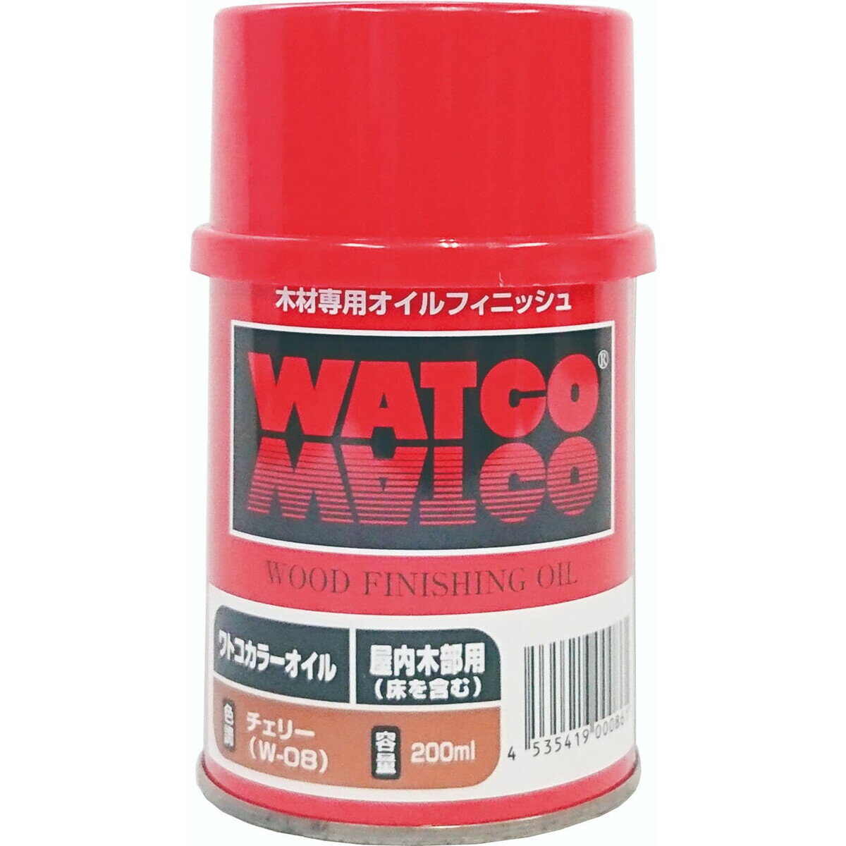 【3月25日限定！最大100％ポイントバック】ワトコオイル チェリー W08 200ml