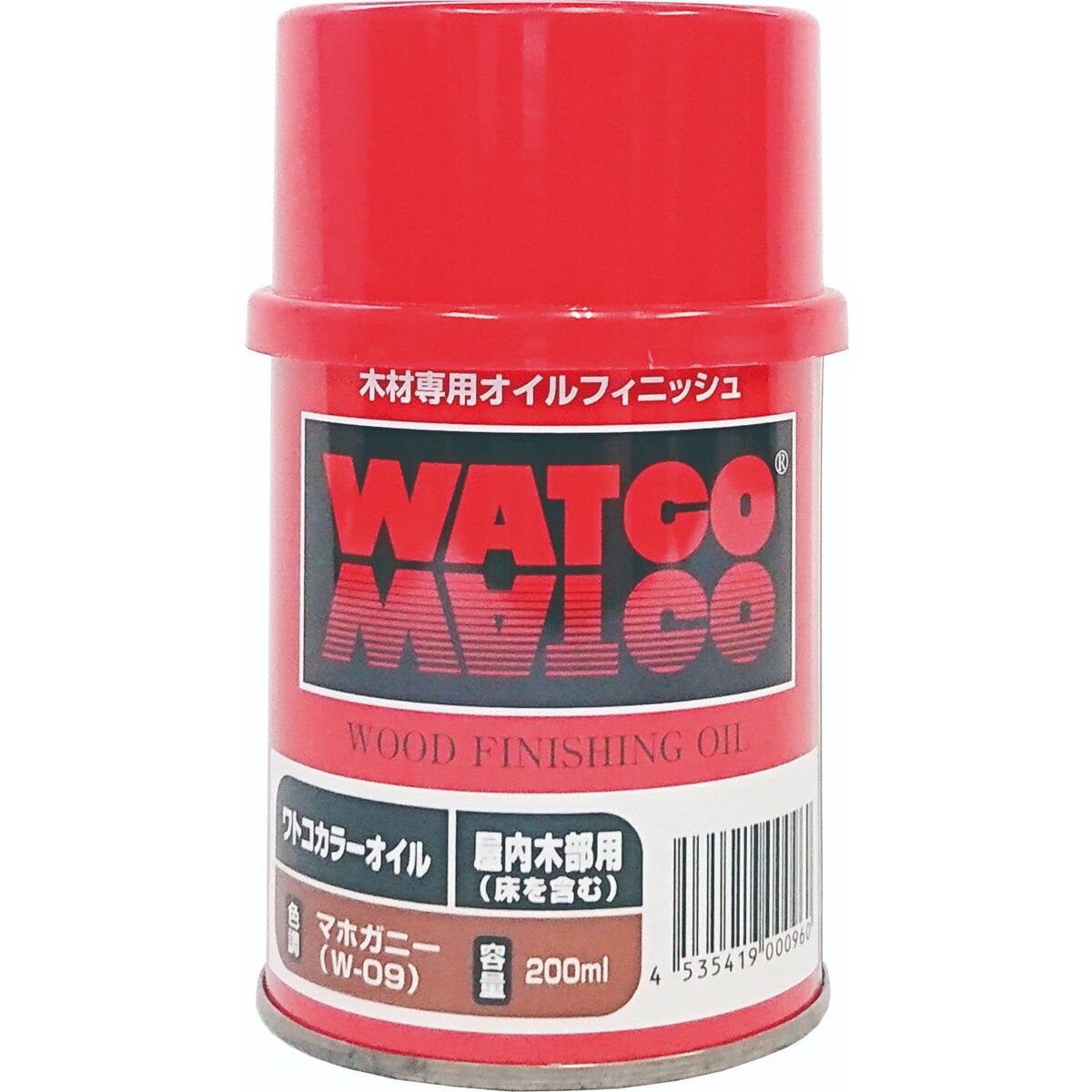 【3月25日限定！最大100％ポイントバック】ワトコオイル マカボニー W09 200ml