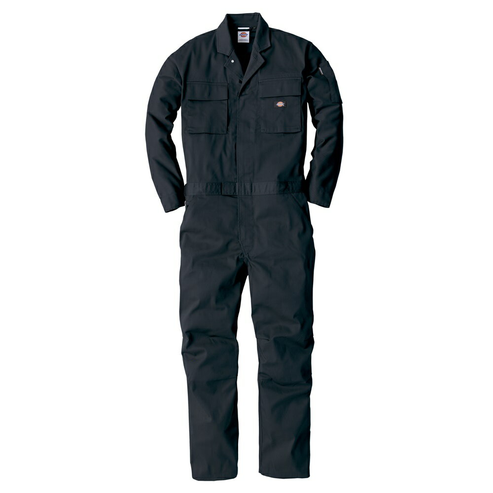 乐天商城 - ディッキーズ Dickies T/Cストレッチ ツナギ ネイビー 3L D-766