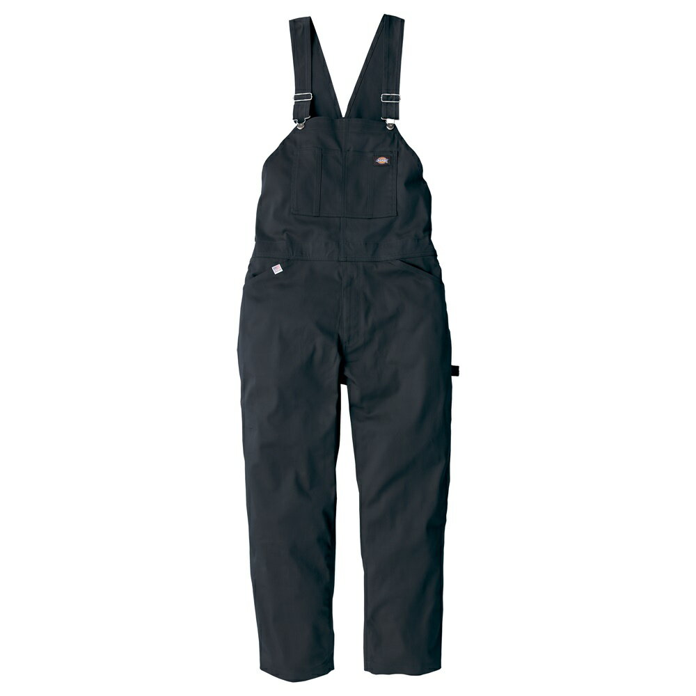 乐天商城 - ディッキーズ Dickies T/Cストレッチ オーバーオール ネイビー LL D-769