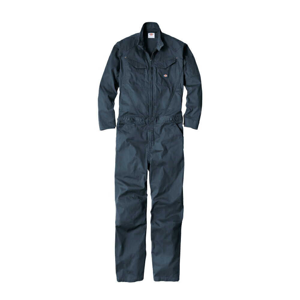 樂天商城 - 【6月25日限定！最大100％ポイントバック】ディッキーズ Dickies ストレッチヘリンボーン ツナギ ネイビー XXL D-916
