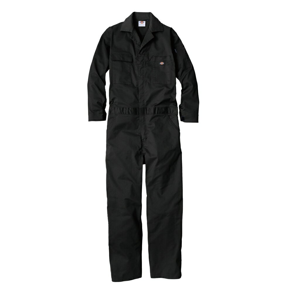 乐天商城 - ディッキーズ Dickies T/Cストレッチ ツナギ ブラック XXL D-676
