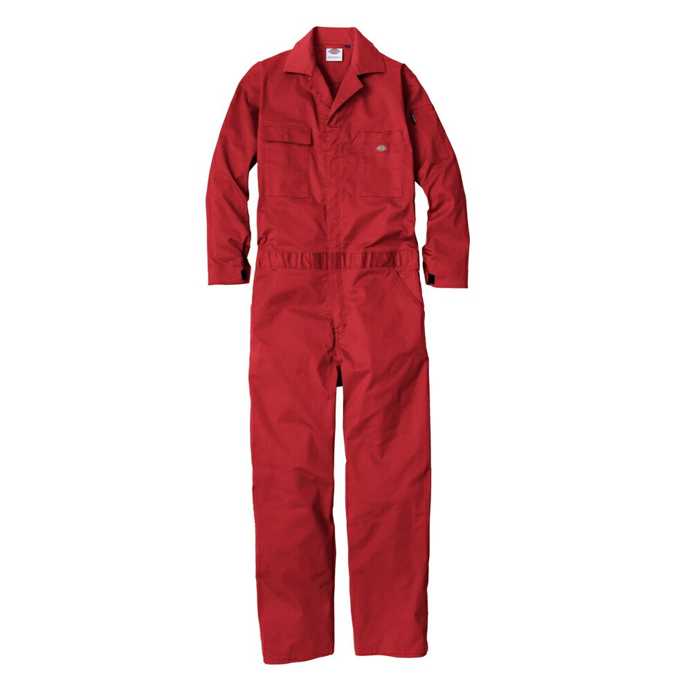 Rakuten - ディッキーズ Dickies T/Cストレッチ ツナギ レッド XL D-676