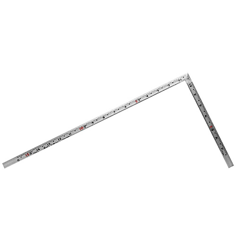 シンワ測定 曲尺同厚 シルバー 1尺5寸/50cm 併用目盛 名作 10644