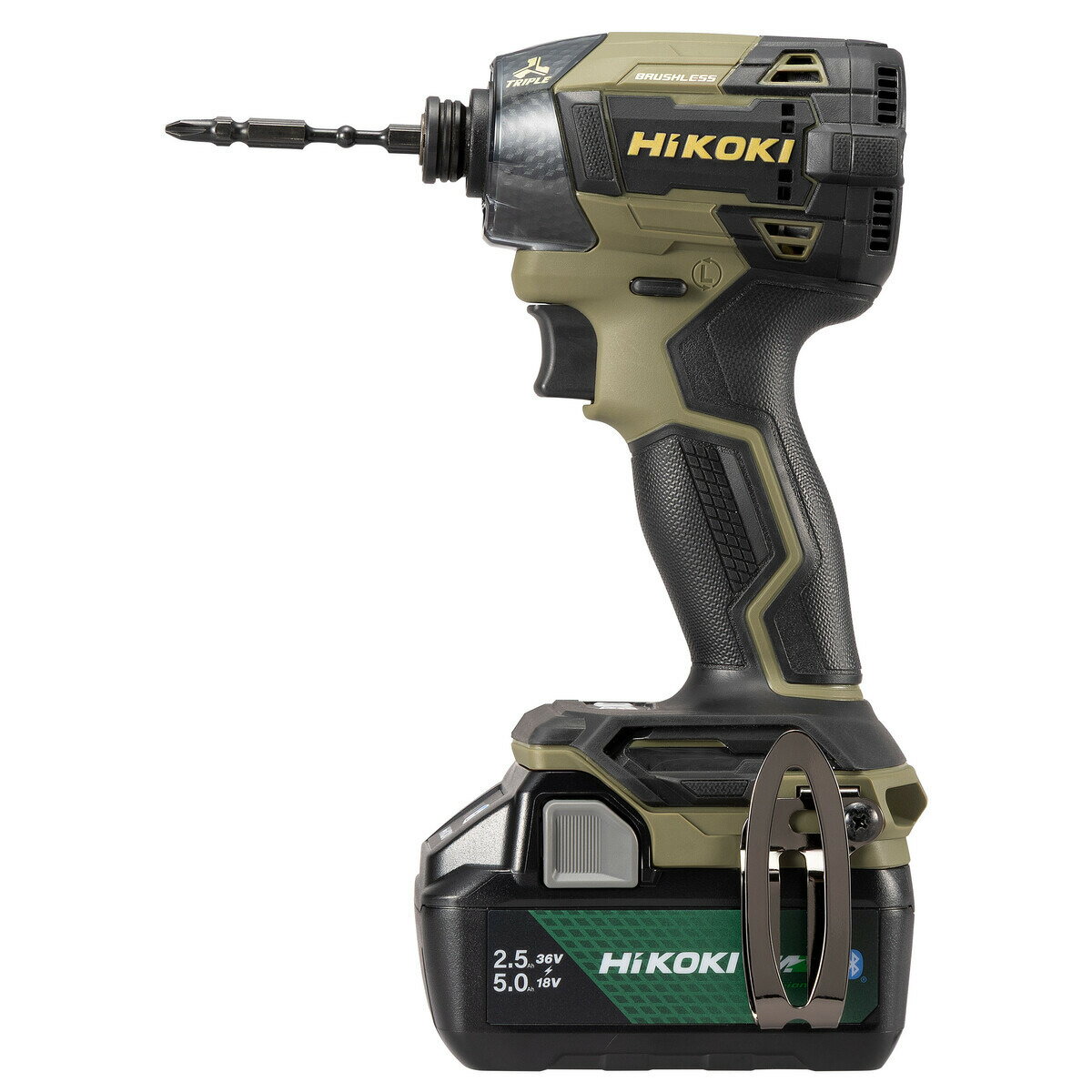 【中古】ハイコーキ HiKOKI WH36DA コードレスインパクトドライバ バッテリ×1・充電器付き【ハンズクラフト佐賀】 ЗЗ HiKOKI ハイコーキ 36v インパクトドライバ バッテリーx2 充電器