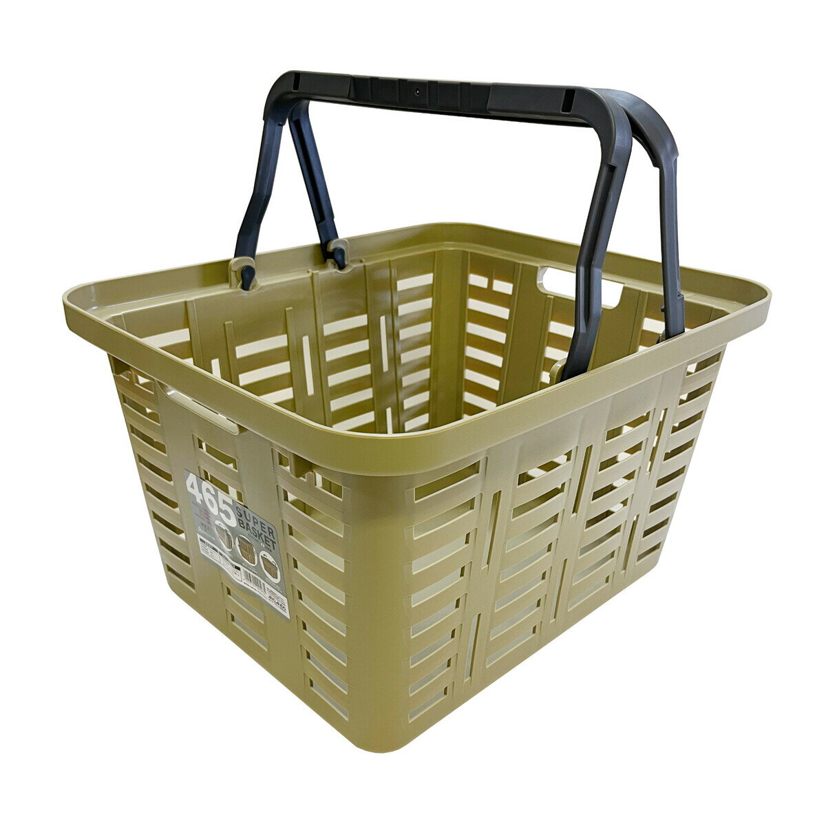 Rakuten - ウイザ WIZA スーパーバスケット 465 サンドベージュ WZSB-465SB アークランズ