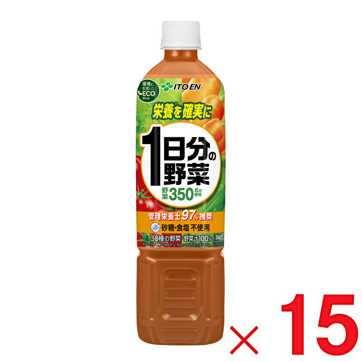 Mountain Grape - 伊藤園 1日分の野菜740g×15本ケース販売