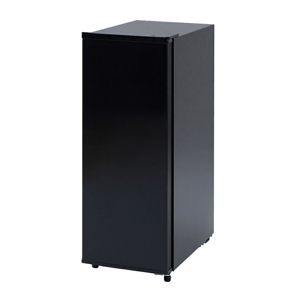 仕様 電源:AC100V(50/60Hz) 消費電力:40/42W (50Hz/60Hz) 年間消費電力量(50/60Hz):134kWh/年 電源コードの長さ:1.8m 運転音:35db 必要設置スペース:幅355×奥行630×高さ1020mm※設置条件により若干異なることがありますので、10mm程度余裕をとってください。 冷却方式:直冷式(霜取り・手動) 製品サイズ(mm) 幅×奥行×高さ:335×580×920 製品重量(g) 24000 商品説明 幅33.5cmのスリム設計だから場所を取らない。 シンプルなデザインなので、キッチンはもちろん、リビングスペースに置いても悪目立ちしない。 スリムなのに、大容量50Lとたっぷり収納。 収納に便利な3段引き出し。保存する食材に合わせてケースや仕切りを外して使用することもできる。 季節や保存する食品の量に合わせて7段階(約-15~-21度)での温度調節が可能。 冷凍庫の後ろはキャスターになっているので、本体を傾ければ移動もできる。 ※品質向上のため予告なく仕様を変更する場合がございます。パッケージのリニューアル等につき、商品画像が異なる場合がございます。商品画像の色合いは、画像処理上、若干異なる場合がございます。 家電リサイクル回収をご希望のお客様は、商品到着後、アークランズオンラインサポートセンター（メールアドレス：ec600@arclands.co.jp）までご連絡をお願いします。