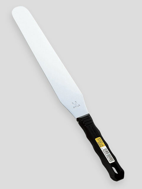 仕様用途：ペンキ塗り、食品加工刃長：250mm全長：380mm 製品サイズ(mm)縦×横×高さ：380×40×17 製品重量(g)80 生産国日本 なめらかな弾力性。 塗りつけ作業などを美しく仕上げます。 ※品質向上のため予告なく仕様を変更する場合がございます。 ※パッケージのリニューアル等につき、商品画像が異なる場合がございます。予めご了承ください。 ※商品画像の色合いは、画像処理上、若干異なる場合がございます。予めご了承ください。