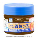 カンペハピオ 水性ウレタン着色ニス 100ml 新チーク