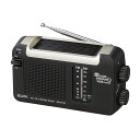【7月20日限定!最大100%ポイントバック】朝日電器 エルパ ソーラーダイナモラジオ ER-DY10F