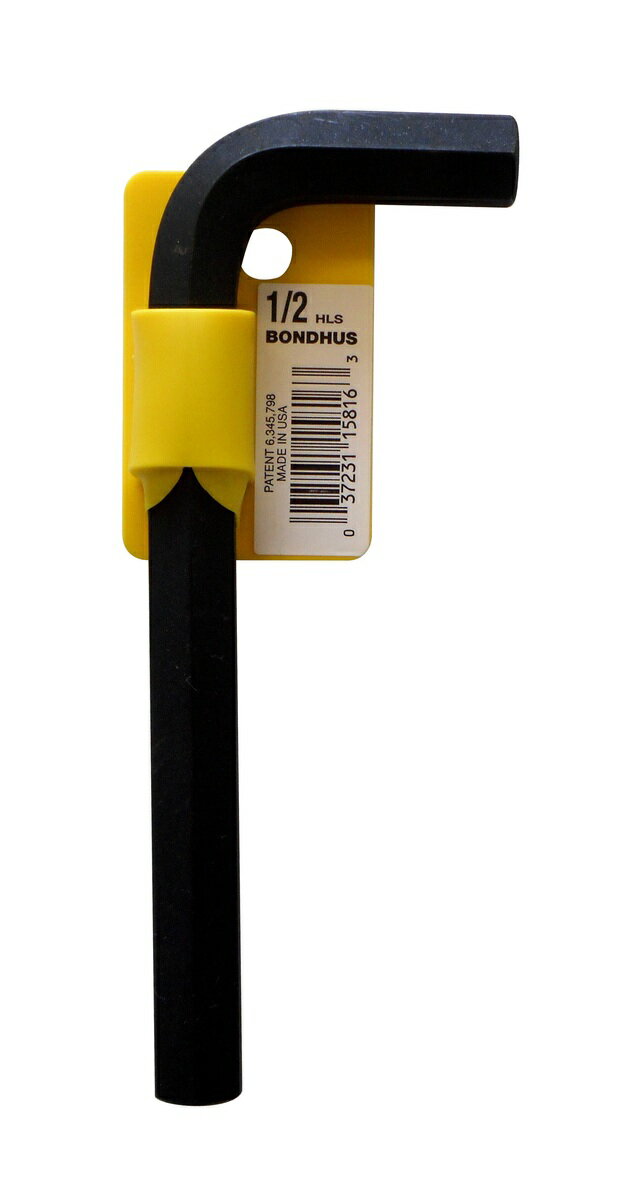 Rakuten - BONDHUS ボンダス 六角L形レンチ ショートタイプ 1 2 HLS1 2 #15816