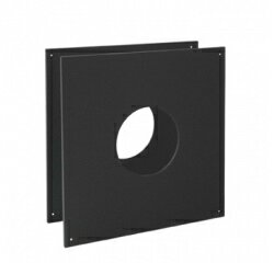 ホンマ製作所 黒耐熱ステンレス 眼鏡石カバー φ120mm用