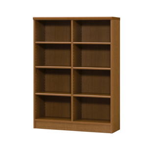 【12月は毎日開催！エントリーで最大100％ポイントバック】大洋 カラーラック 幅90 高さ120cm NC1290BR ブラウン 【メーカー直送・代引不可・置配不可】