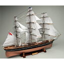 ウッディジョー 木製帆船模型 1/80 カティサーク 帆付 レーザーカット加工