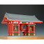 ウッディジョー 木製建築模型 1/50 浅草寺 雷門 塗装タイプ レーザーカット加工 41,800円