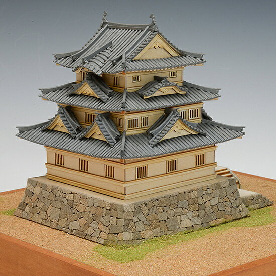 ウッディジョー 木製建築模型 1/150 宇和島城