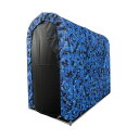 【6月25日限定!最大100%ポイントバック】南栄工業 迷彩サイクルハウス 2台用 間口0.94m 奥行1.8m BL ブルー