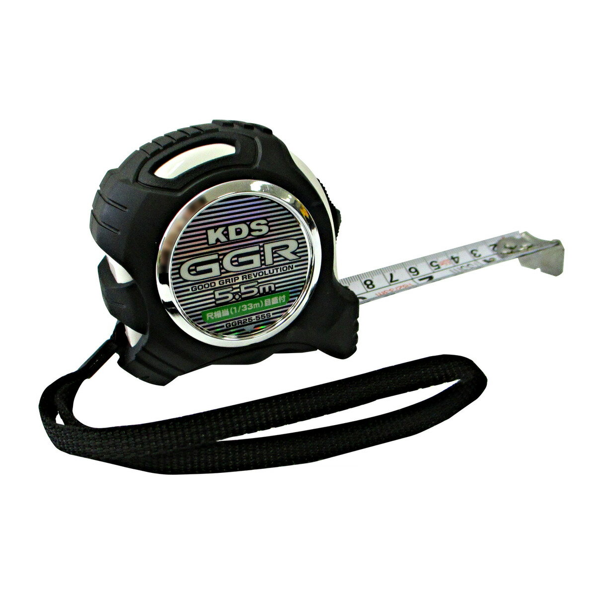 【12月は毎日開催!エントリーで最大100%ポイントバック】ムラテックKDS コンベックス GGR 25mm幅×5.5m尺 厚爪付 GGR25-55S