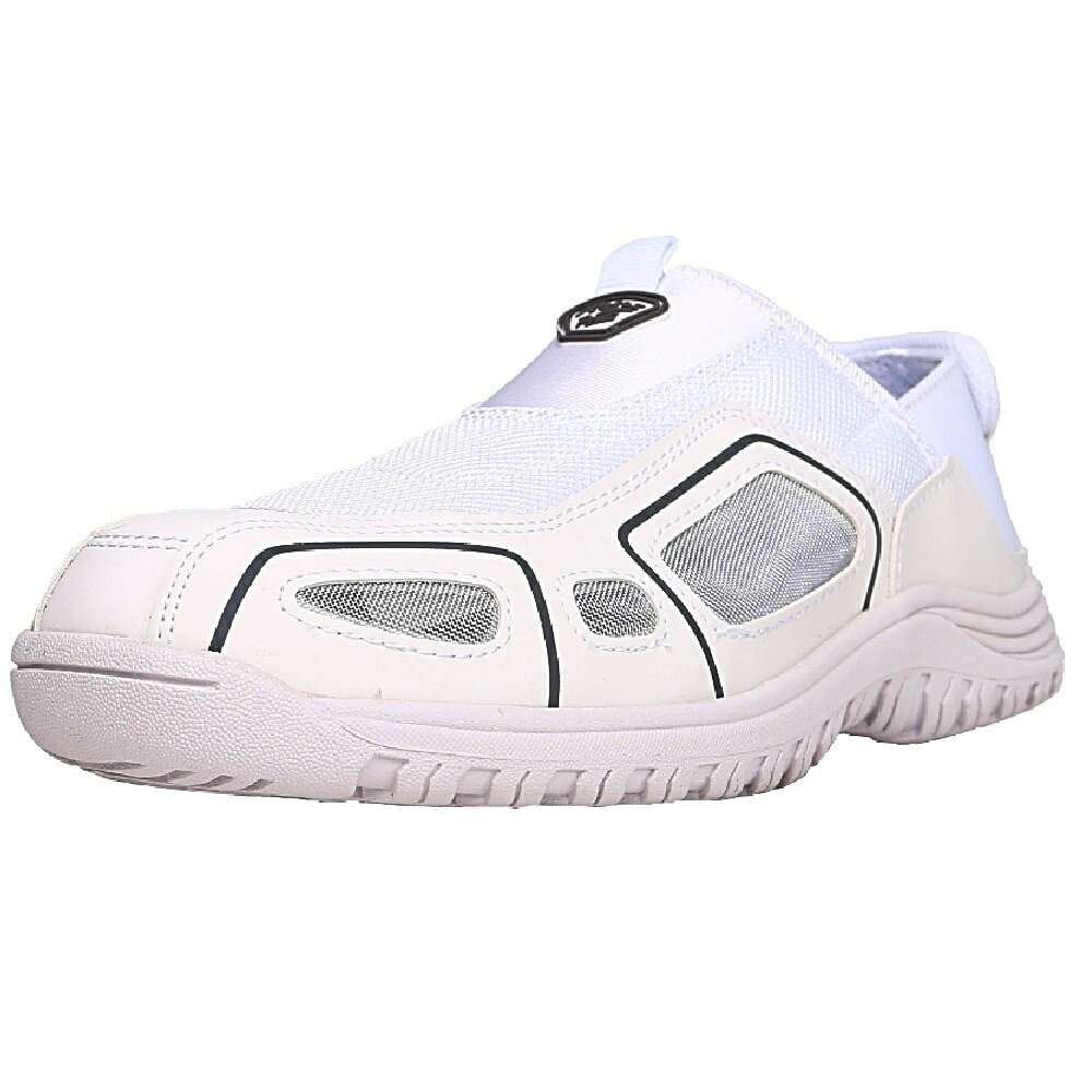 丸五 クレオスプラス ホワイト 23.5cm #840 作業靴 かかとが踏める 男女兼用