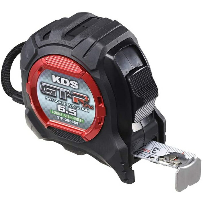 【12月は毎日開催!エントリーで最大100%ポイントバック】ムラテックKDS コンベックス 剛立 25mm幅×6.5m まさめ 厚爪 GTR-G2565S