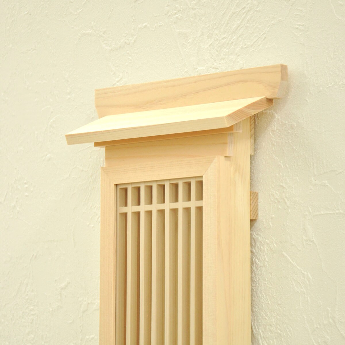 エイ・アイ・エス 神棚 お手軽お札立て 大 ナチュラル 【メーカー直送・代引不可・置配不可】