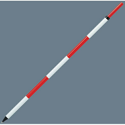 Rakuten - 【6月5日限定！最大100％ポイントバック】シンワ測定 ポール アルミ製 2M 2段 76985