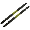 アネックス ANEX 黒龍靭ビット タフ 2本組 +2×150mm マグネット付き トーションビット ABRM-2150