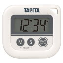 タニタ 洗えるタイマー TD-376N WH