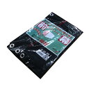南栄工業 サイクルハウス 前幕 2台用 替えシート カバー BK ブラック