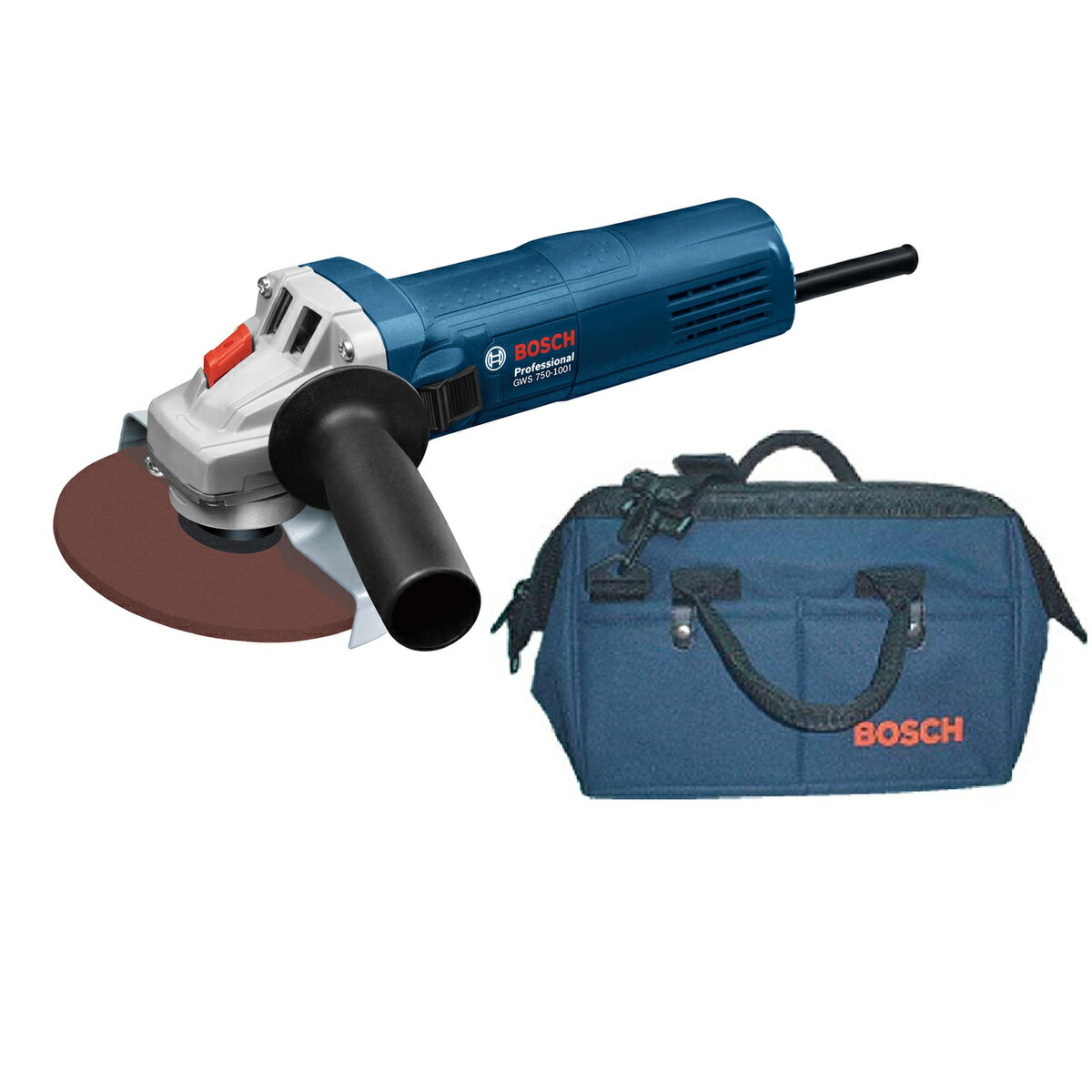 ボッシュ 100mmグラインダー バック付 GWS750-100IJ2
