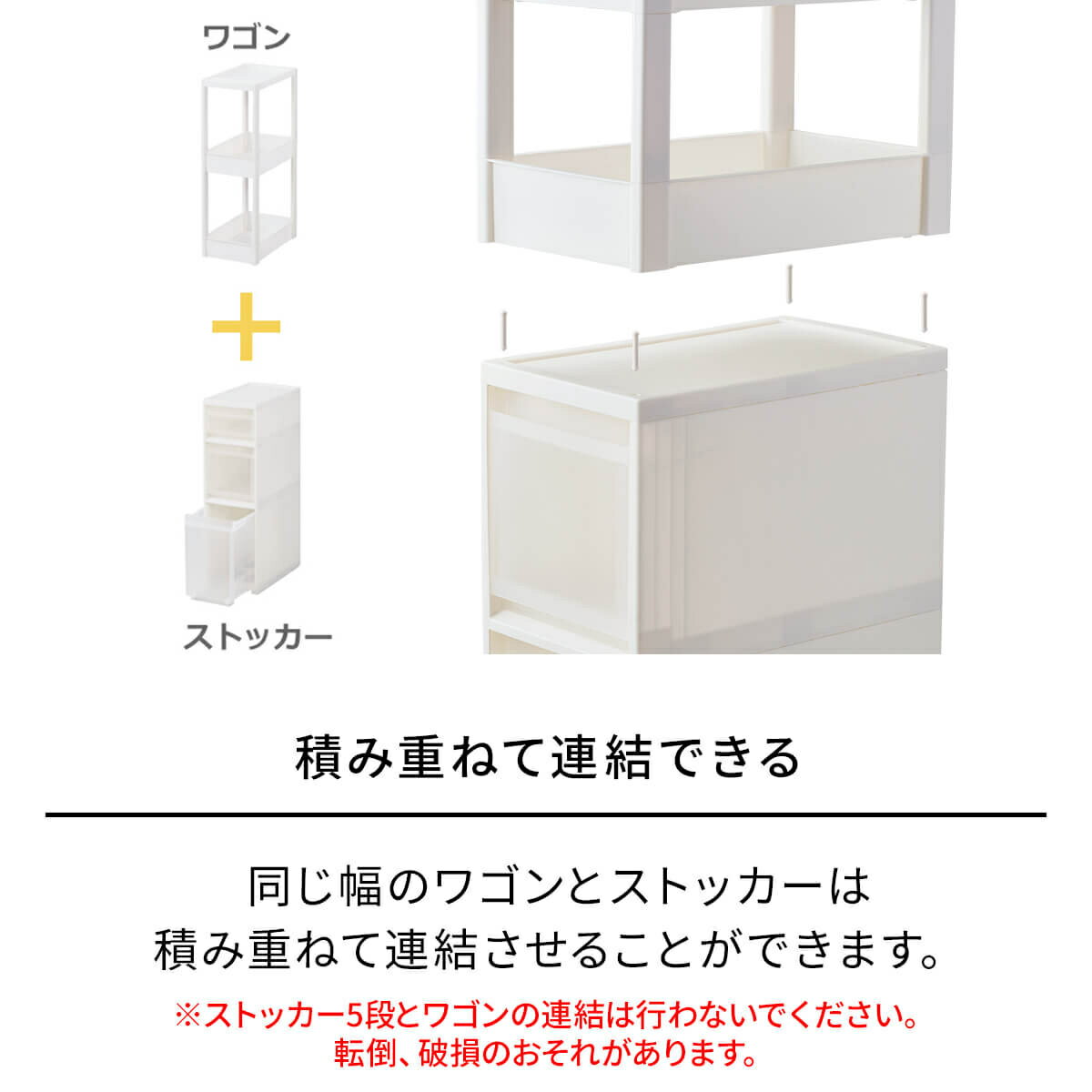 天馬 ファビエ スキピタ ワゴン スリム4段 W-030S ×6個 ケース販売