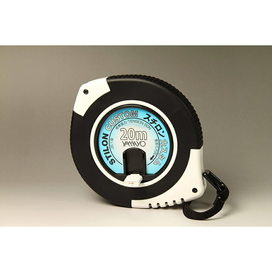 【12月は毎日開催!エントリーで最大100%ポイントバック】ヤマヨ測定機 スチロンカスタム ナイロンコート鋼製巻尺 20m NC20