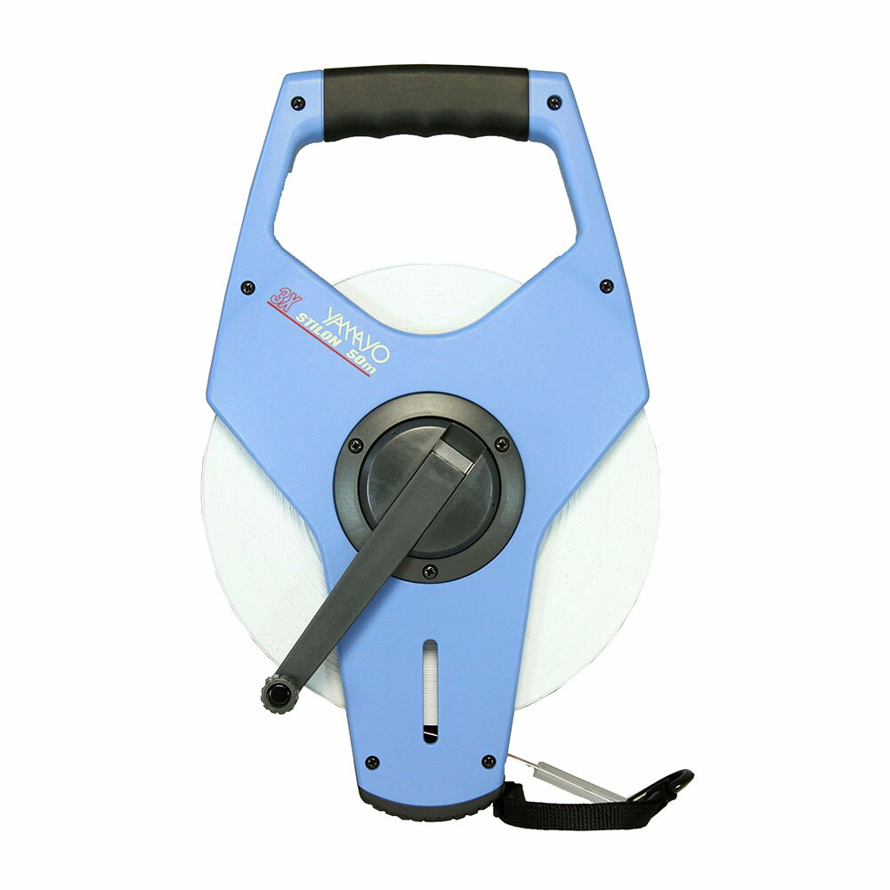 【12月は毎日開催!エントリーで最大100%ポイントバック】ヤマヨ測定機 サンエックススチロン ナイロンコート鋼製巻尺 50m NR50X