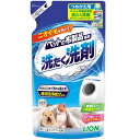 ライオン ペットの布製品専用 洗たく洗剤　つめかえ用　320g　犬・猫・ペット用
