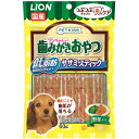 【在庫限り】ペットキッス ワンちゃんの歯みがきおやつ 低脂肪ササミスティック 野菜入り 60g 超小型犬・小型犬用