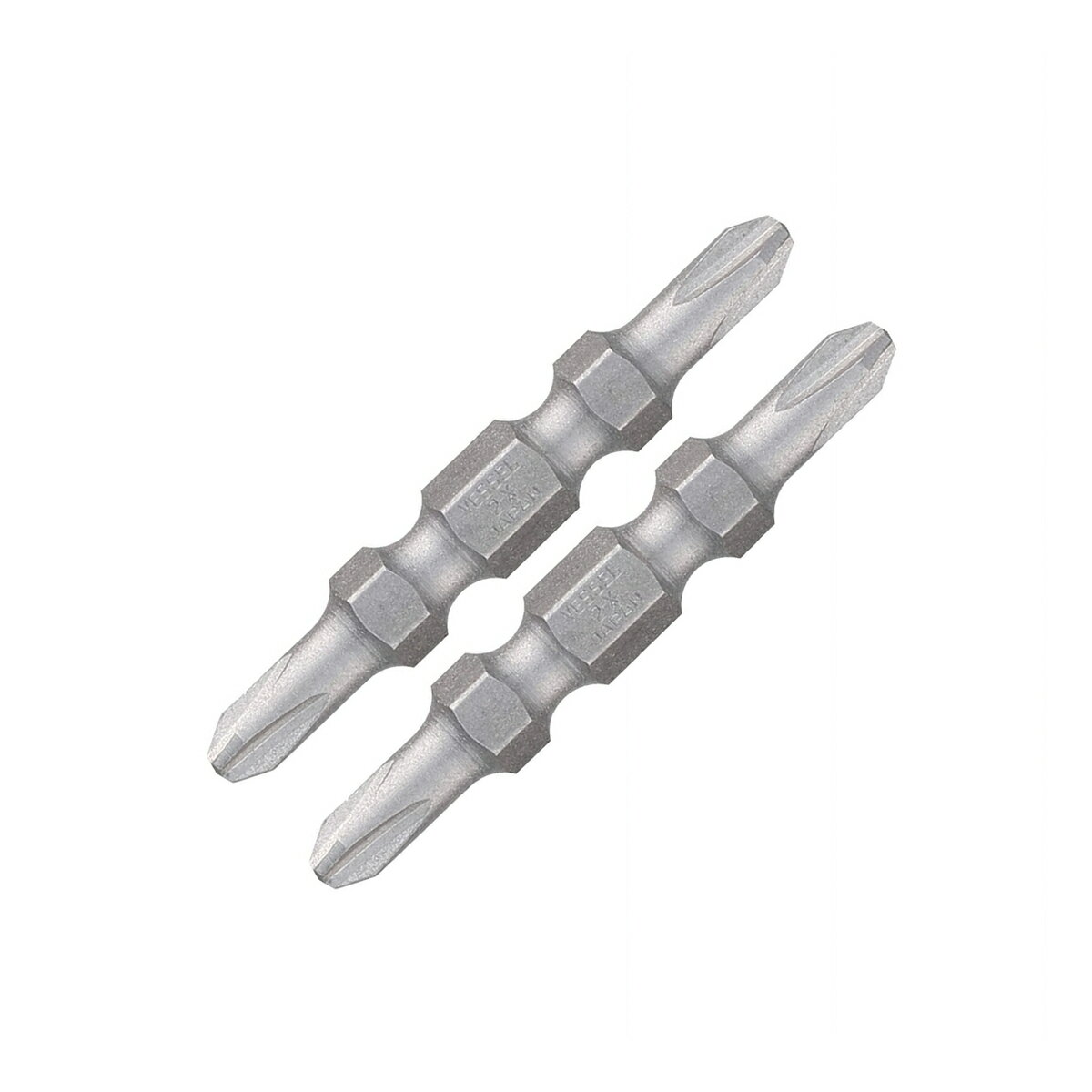 Rakuten - ベッセル VESSEL 両頭ビット 見やすいビット 2本組 ＋2×45mm No.DS142045