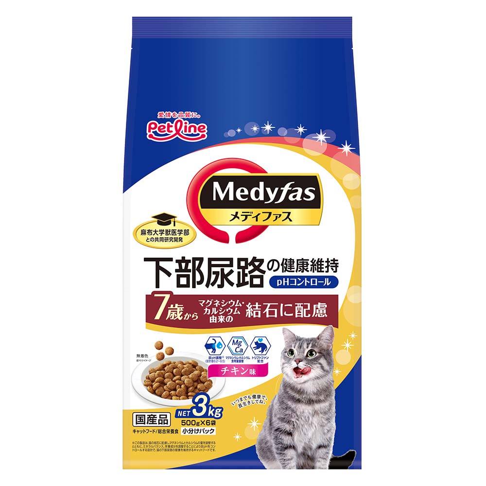 Premium - メディファス 7歳から チキン味 3kg（500g×6袋）