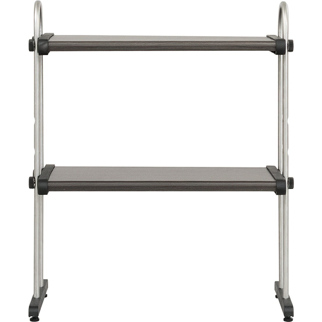 仕様 棚板有効内寸:幅370mm×奥行200mm 耐荷重:10kg(棚1枚あたり) 材質:(棚.フレーム)棚/カラー鋼板・樹脂部/PP、　(アジャスター)ネジ/ステンレス・樹脂部/PP、　(つまみネジ)ネジ/ステンレス・樹脂部/ナイロン 製...