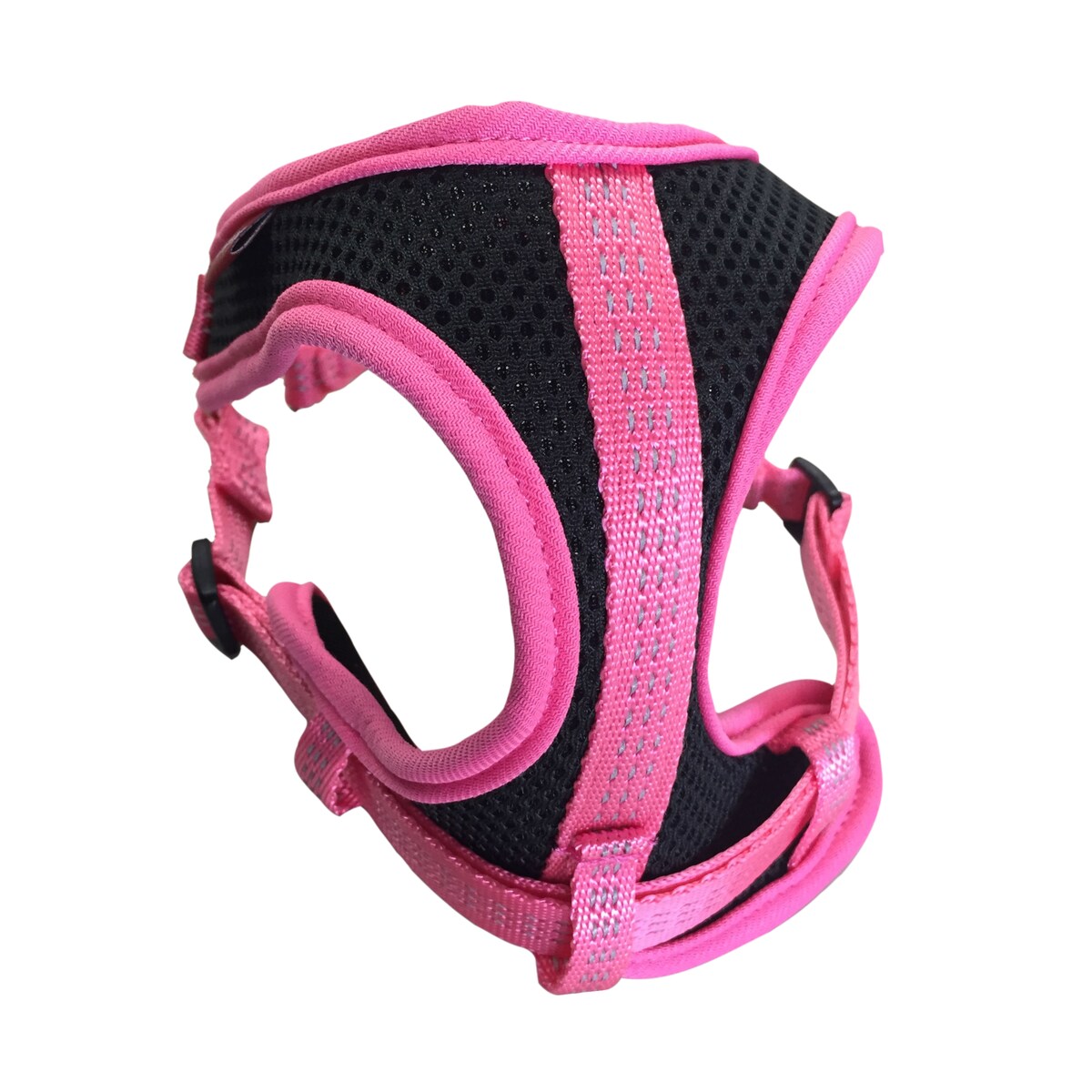 Nylon （Small Dogs） - カワノ マイスター クッションソフティハーネス S M2776P/BK 犬用胴輪