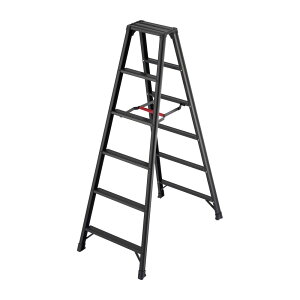 【法人限定】長谷川工業 専用脚立6尺 脚軽ブラック RZB-18b 【メーカー直送・代引不可・置配不可・配送地域限定】