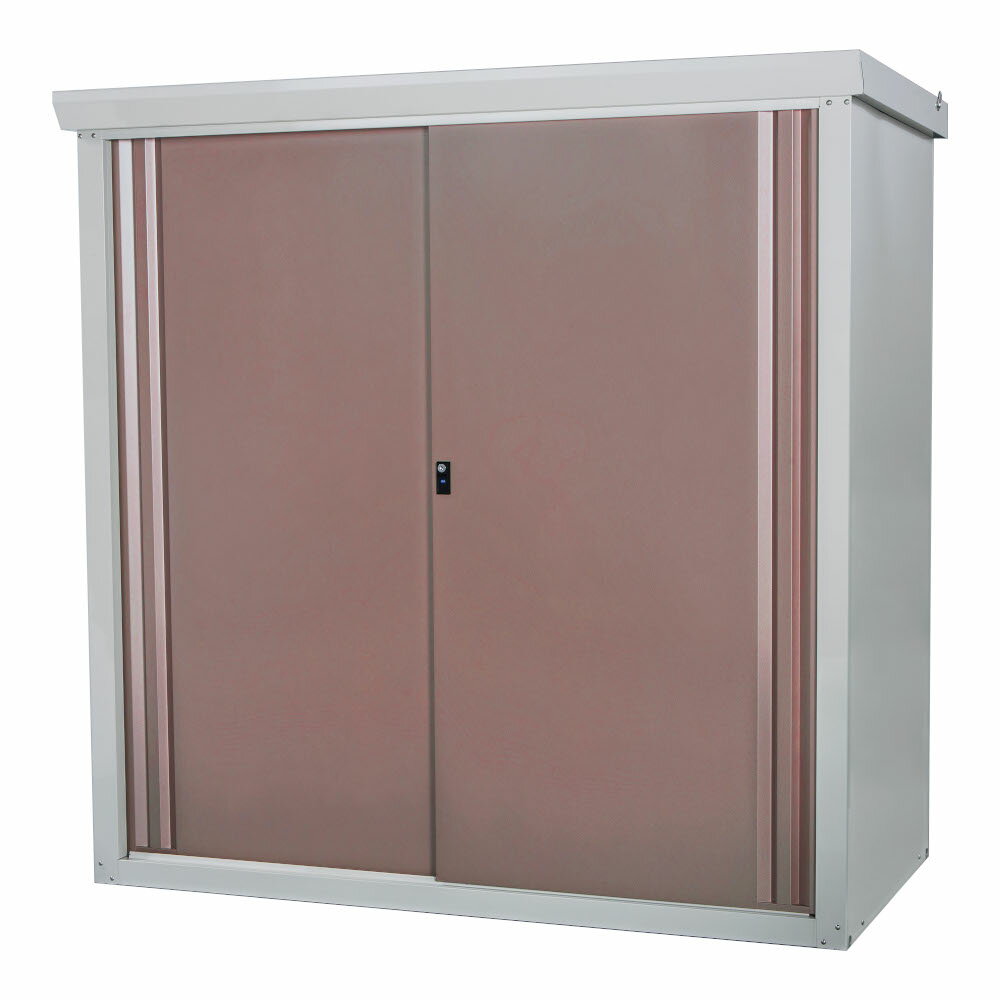 グリーンライフ ファミリー物置 ダシーレ 1515 ピンク SRM-1515PI 【メーカー直送・代引不可・置配不可】