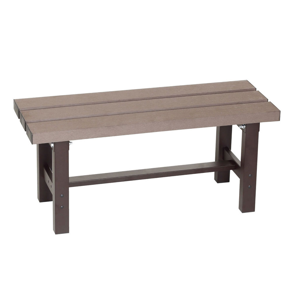 グリーンライフ アルミ人工木縁台 幅90cmサイズ EA-90J