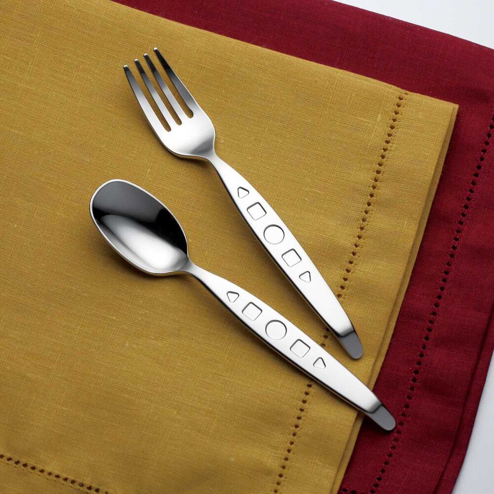 Luckywood Caterry Set Child Set de acero inoxidable 2pc 5-10902-0105 — vista 2