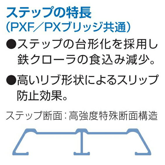 【6月5日限定！最大100％ポイントバック】【法人限定】日軽金アクト アルミブリッジ 2本1セット PXブリッジ（アングルフックタイプ） PX30-360-35 【メーカー直送・代引不可・配送地域限定】 3