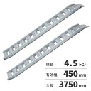 【法人限定】日軽金アクト アルミブリッジ 2本1セット PXFブリッジ(ベロ式フックタイプ) PXF45-360-45 【メーカー直送・代引不可・置配不可・配送地域限定】